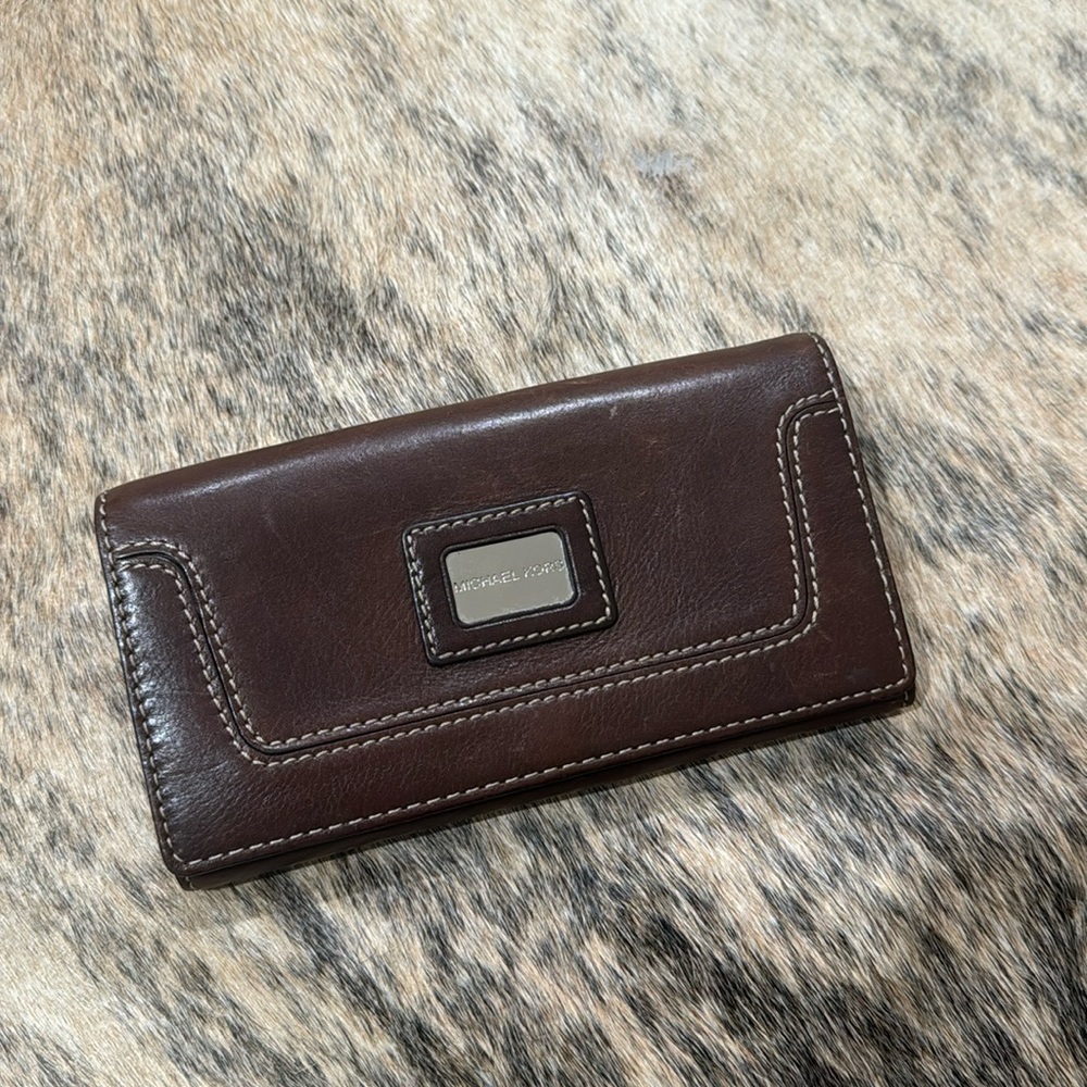 Michael Kors Brown Leather Wallet